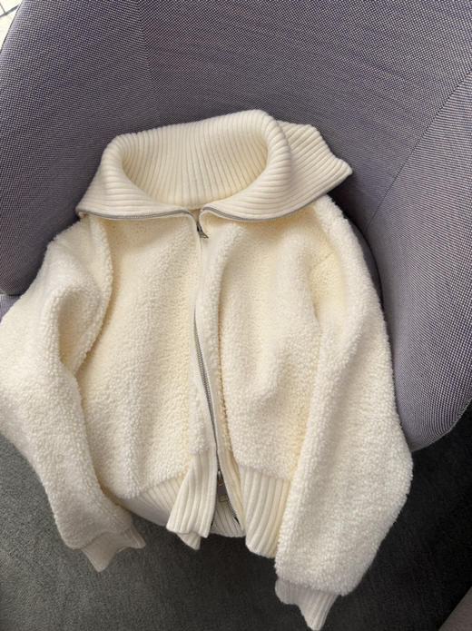 韩代版圈圈毛开衫 商品图4