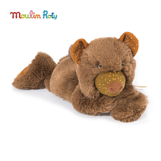 Moulin Roty 小刺猬卡洛 法式玩偶 适合年龄0岁+ 秘密森林系列 718023 商品图4