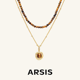 ARSIS｜蛇来运转系列 蛇纹鸿运双层叠链