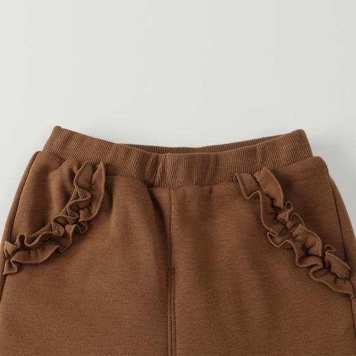 女童保暖舒弹棉裤冬季新款安奈儿童装实体店同款XG446846 商品图4