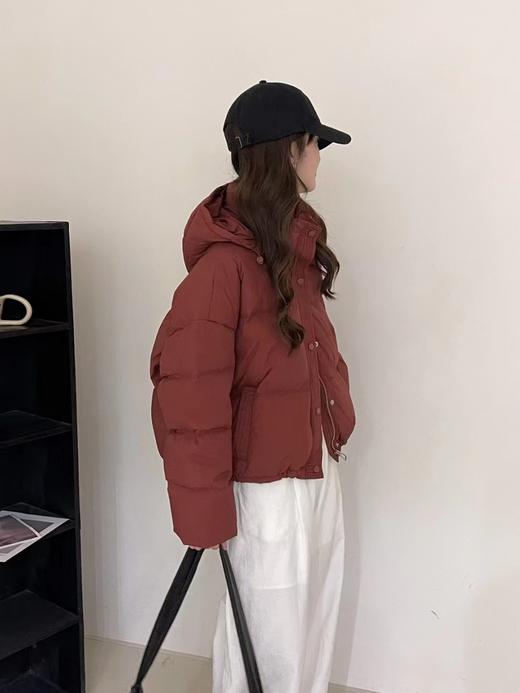 【YW】无忧购韩版连帽短款面包服小个子休闲百搭羽绒服外套24140# 商品图6
