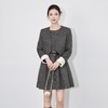 【高货wl】全新升级【铂金会员441/天猫589/差价148】(02934) 洛诗琳名媛高级感气质拼色外套小香风百褶背心裙两件套 商品缩略图1