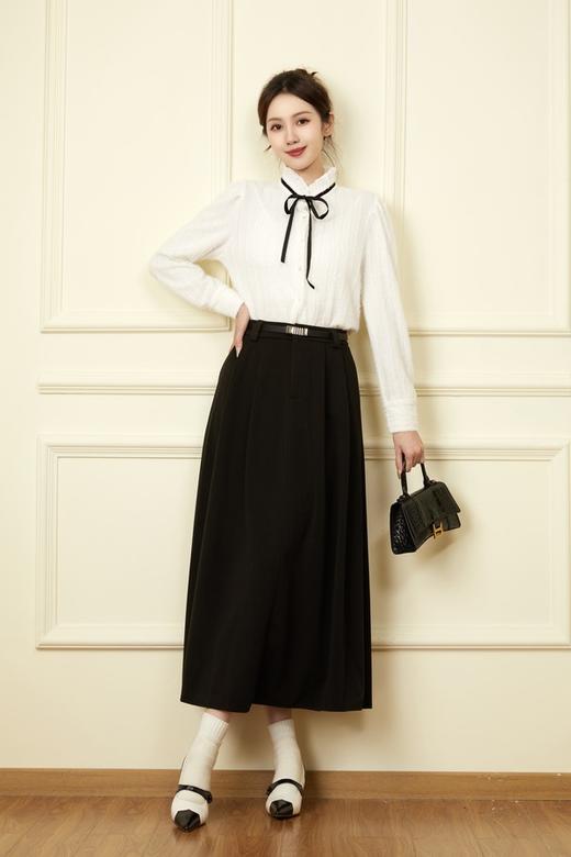 Le Malene 百搭优雅百褶半裙 19539 商品图1