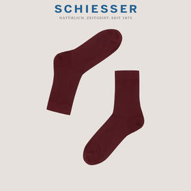 SCHIESSER德国舒雅中筒袜35/20704K