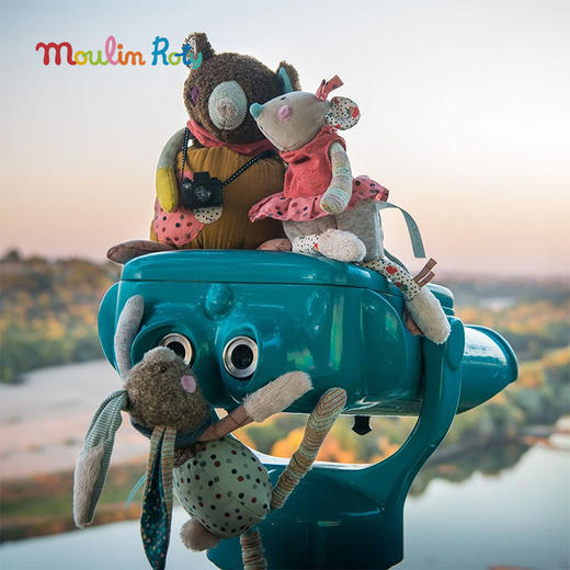 Moulin Roty 熊仔玩偶 法式玩偶 适合年龄0岁+ 俏丽系列 665026 商品图2