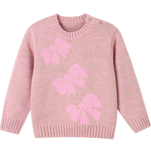 女童甜趣提花保暖毛衣冬季新款安奈儿童装实体店同款XG444598 商品图5