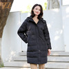 佐尔美冬季新款上新 经典气质带帽90绒黑色羽绒服女E34YY28 商品缩略图3