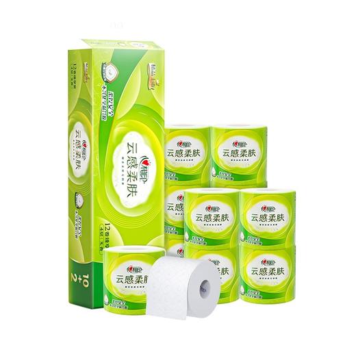 心相印有芯云感卷纸 12卷/提 商品图0