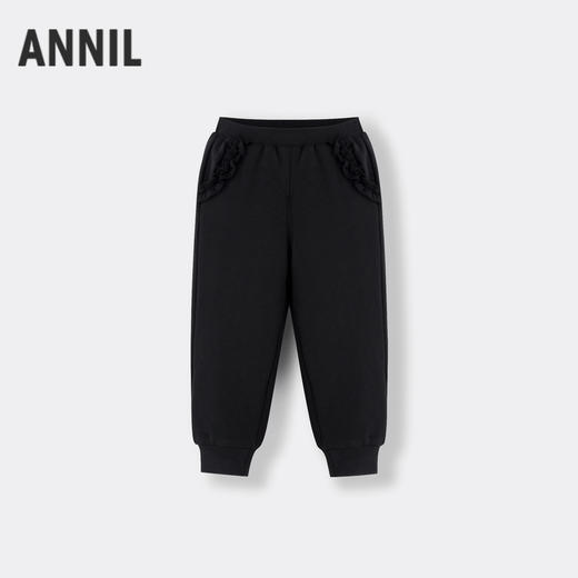 女童保暖舒弹棉裤冬季新款安奈儿童装实体店同款XG446846 商品图1