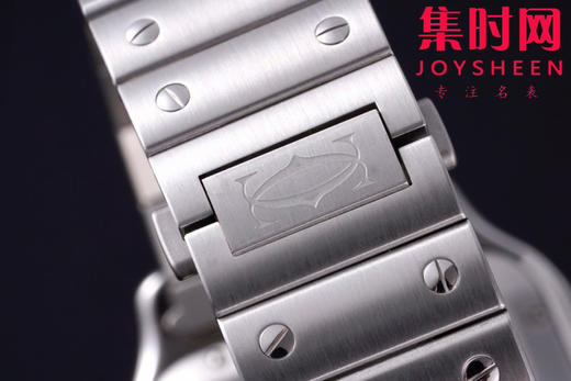 BV卡地亚SANTOS系列 山度士钢带系列 男士腕表 商品图7