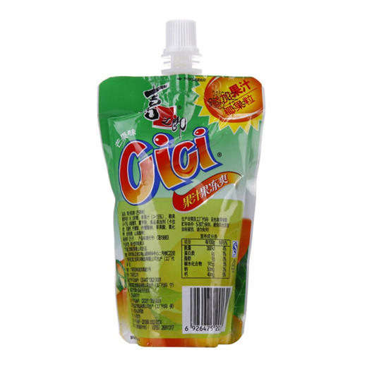 喜之郎cici果汁果冻爽可吸果冻芒果味150g*6袋 商品图2