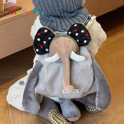 Moulin Roty 小狮子背包 儿童背包 适合年龄3岁+ 动物派对系列 671100 商品图3