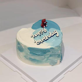 L037（蓝&浅蓝心型）