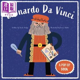预售 【中商原版】立体的艺术家 达芬奇 Pop-Up Artist 2 Leonardo Da Vinci 英文原版 儿童绘本 图画故事 艺术与创意 进口童书