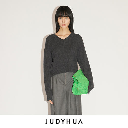 JUDYHUA 晨雾系列极简毛衣 商品图0