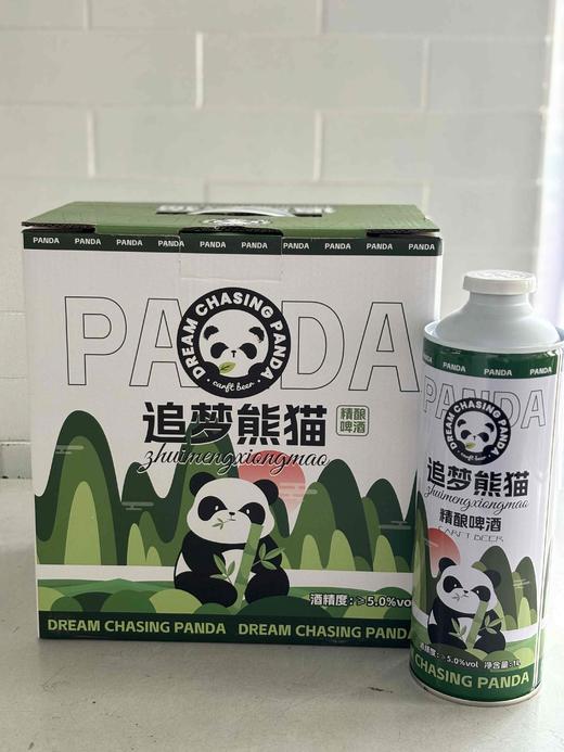 追梦熊猫-精酿啤酒1L×6瓶 商品图0