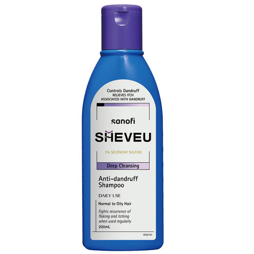 【跨境】赛逸Sheveu去屑控油紫瓶洗发水200ml/瓶（效期：2028-05） 商品图0