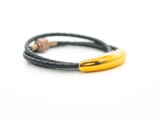 【热销款】弯管黄金吊坠（可搭配手串）克重3.22 商品图1