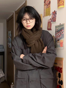 秋冬美拉德风 很少年心气的猎装外套