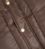 Sporty & Rich - Crown Puffer Vest - Chocolate - 女装 - 背心 - 巧克力色 商品缩略图3