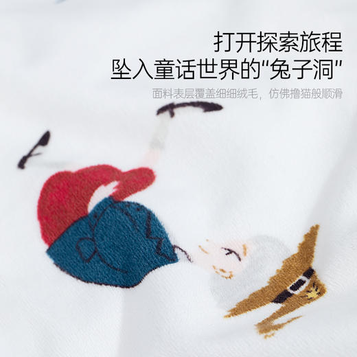 bebetour 爱丽丝梦游记保暖毯 商品图3