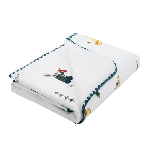 bebetour 爱丽丝梦游记保暖毯 商品图5