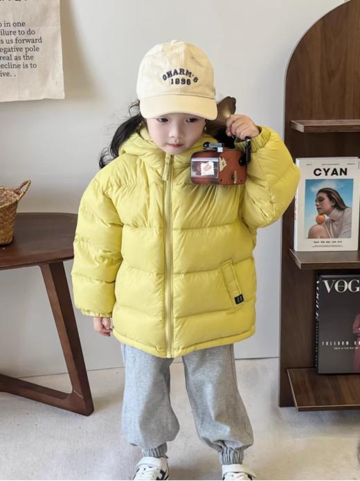 🍂品牌直发🌈『西蒙日记糖果色儿童轻薄羽绒服』🌸又蓬!又暖!又轻盈!🤩追求高品质妈妈们一定看过来! ☀️ ✅白鸭绒，贴身保暖不臃肿，轻羽绒，整身固定走线防跑绒! 商品图1