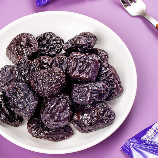 【单一配料  肉质肥厚】无核西梅干 550g/袋 商品图4