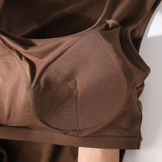 美奈川无痕小方领带杯背心DD5626 商品图6