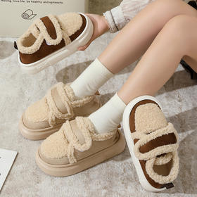 【暖暖棉鞋，柔软舒适】新款加绒加厚的包跟棉拖鞋女，舒适保暖，步履如飞。情侣棉鞋男也是不错的选择，防滑耐磨，多种颜色可选。室内家居、办公室白领都适用，让你的冬季更加温暖！
