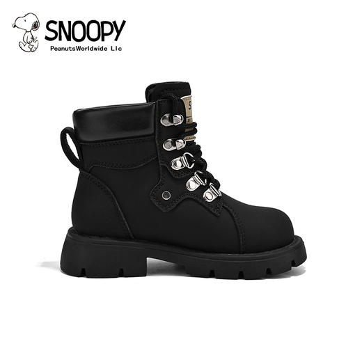 【史努比】童鞋儿童马丁靴新款防滑童靴男女童靴子26-37 商品图4