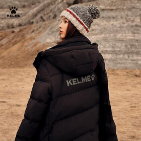 卡尔美2024新款男式超长款羽绒服