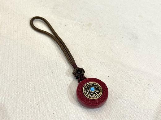 原矿朱砂编艺项链/挂件 商品图1