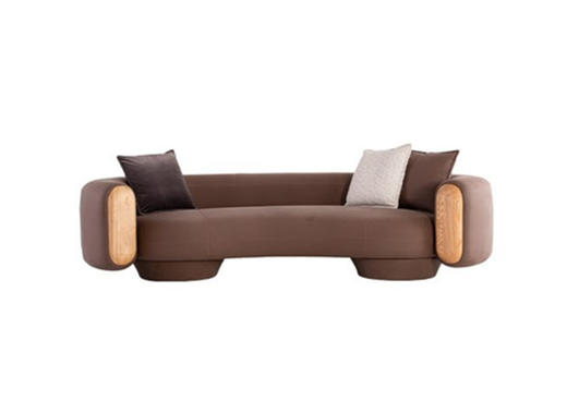 【现代意式-沙发/茶几】洽谈区/开发区/意式极简/原木风/异形沙发 商品图6