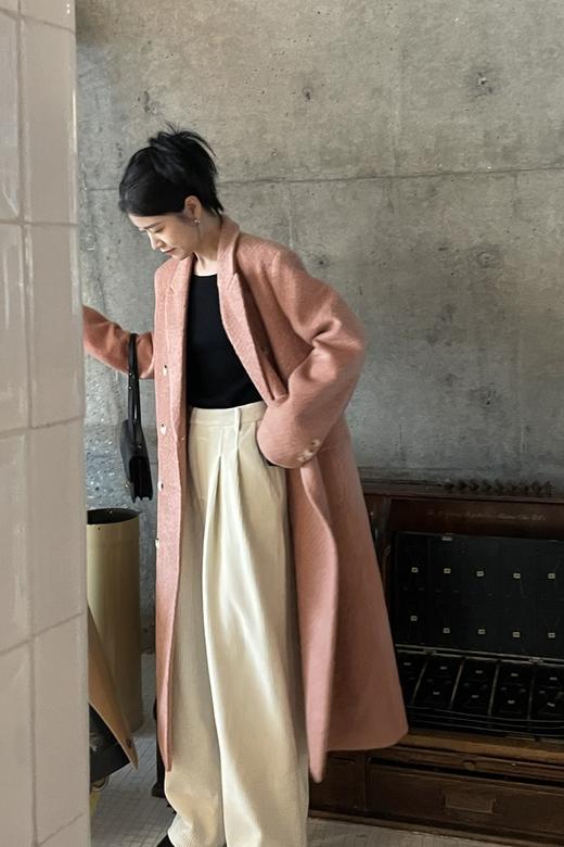 Le Malene 粉色显瘦西装大衣 19691 商品图2