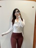 Beemen秋冬新款瑜伽服女亲肤透气瑜伽开衫系结运动长袖薄款外套 商品缩略图2