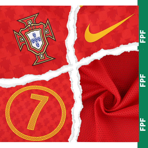 小李子NIKE耐克2004欧洲杯葡萄牙复刻版球衣成人男HV9708-614 商品图2