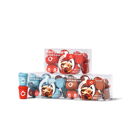 【小红杯】隅田川速溶黑咖啡粉冻干美式拿铁豆浓缩液0脂囤货装 商品图0