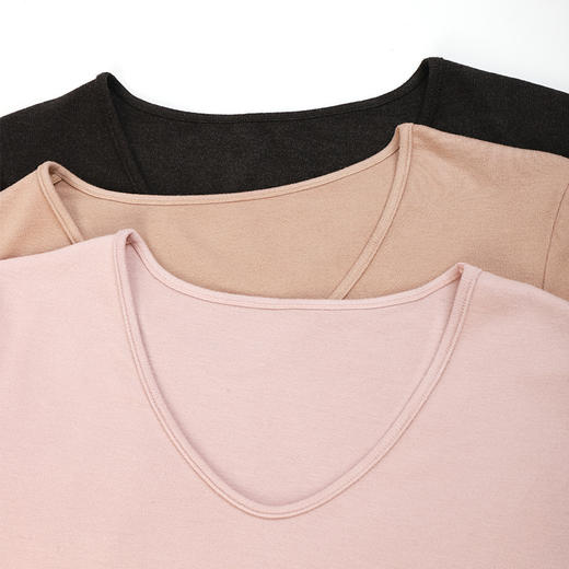 美奈川兔绒蚕丝双珠天丝绒女士厚款套装 BN-W09178 商品图2