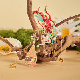 敦煌系列 藻井飞天金属书签套装 九色鹿金属书签套装