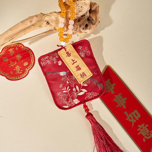 大英博物馆香囊车载挂件文创小布袋东方梦境喜上眉梢女生礼物 商品图2