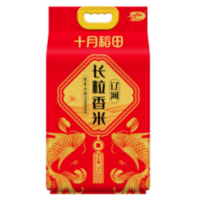 DH 十月稻田 东北大米 辽河长粒香5kg 
