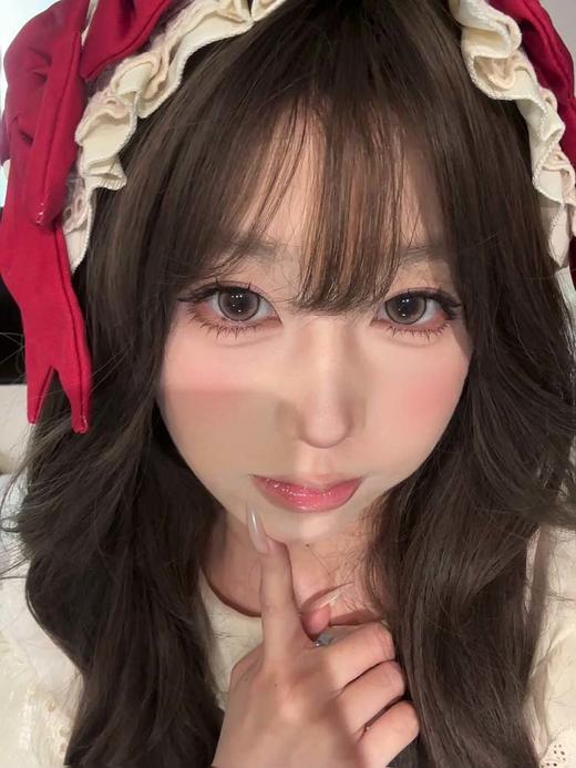 Hanawink 半年抛美瞳 泡泡糖巧 直径14.5mm着色13.7mm 商品图1