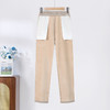 AD1759中年妈妈装秋冬装休闲长裤中老年女装加绒加厚保暖松紧腰高腰裤子 商品缩略图3