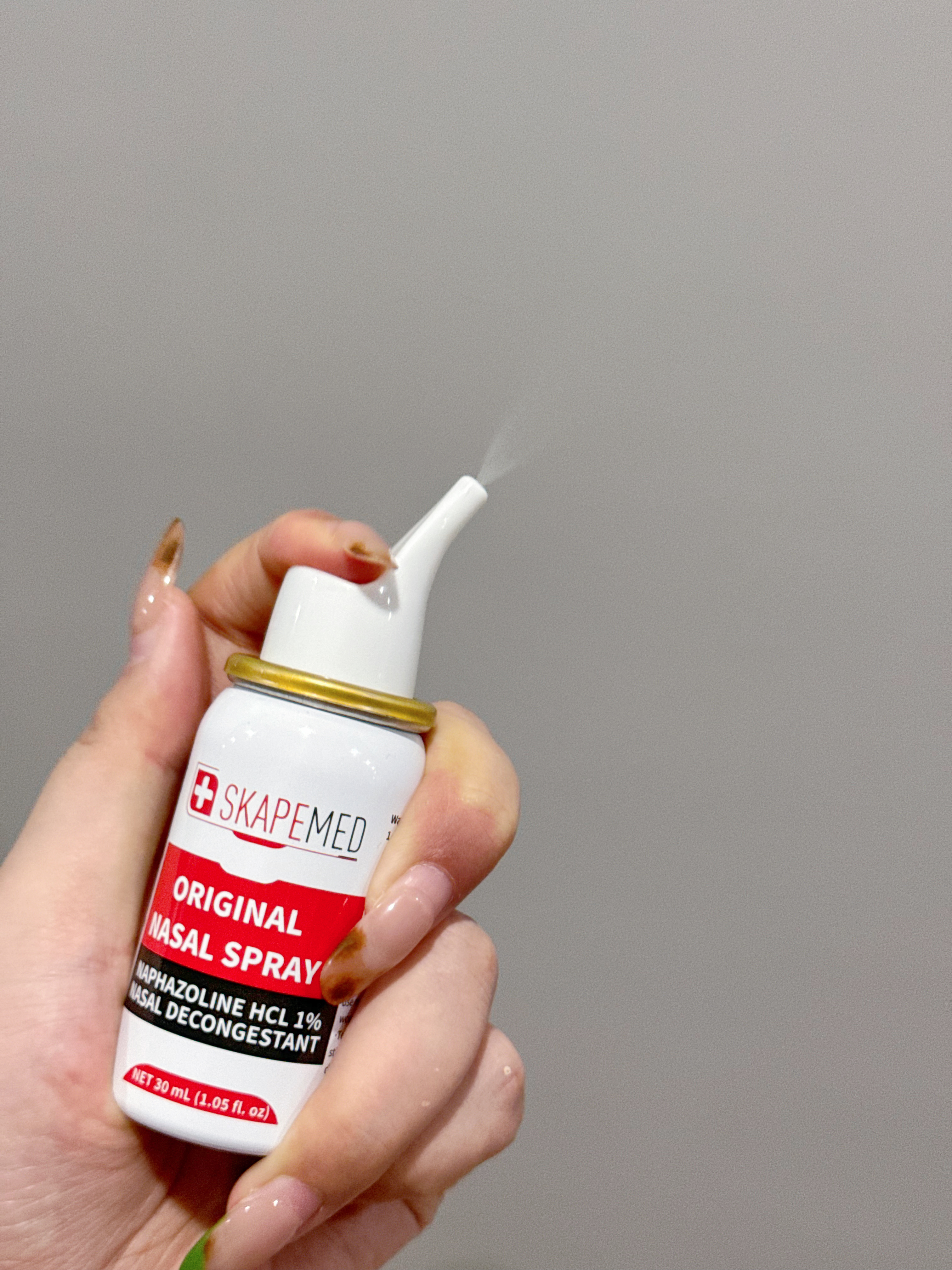 喷雾】一喷立马通鼻ソ除涕ソ止痒以拯救水泥鼻子心无需洗鼻困吃薬心