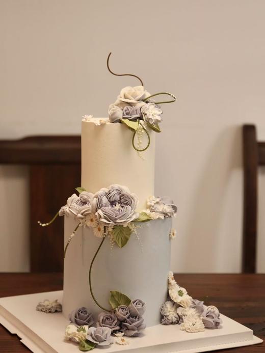 韩式裱花 双层加高蛋糕（提前2天预定） 商品图1