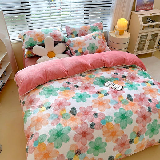 💖🖤五星级酒店专用出口澳洲同款软糯宝宝绒四件套 ➿小众又混搭➿ 商品图12