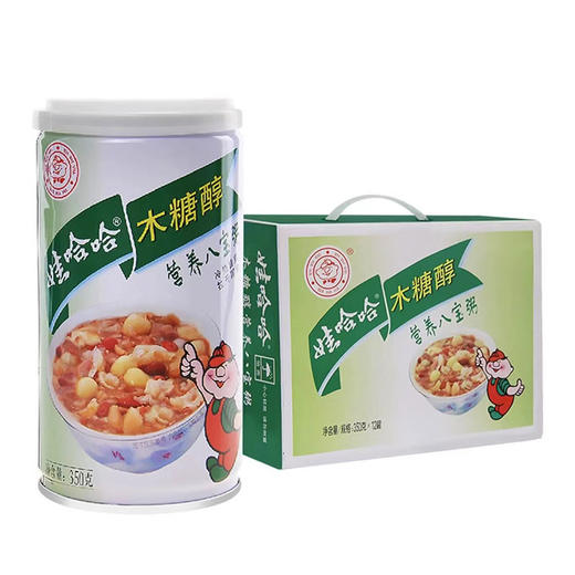 娃哈哈木糖醇营养八宝粥350g*12罐 商品图0