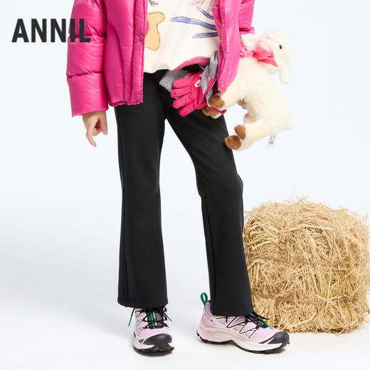 女童保暖夹裤冬季新款安奈儿童装实体店同款AG446811 商品图2