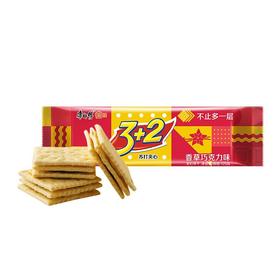 康师傅3+2苏打夹心饼干香草巧克力味125g